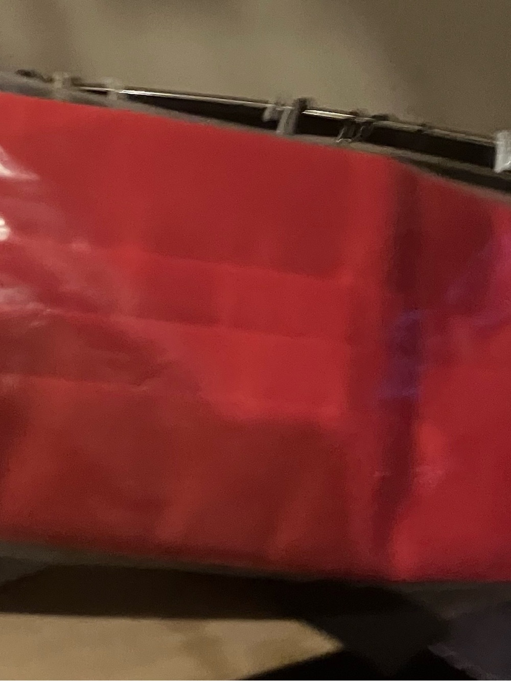 Red tuxedo belt